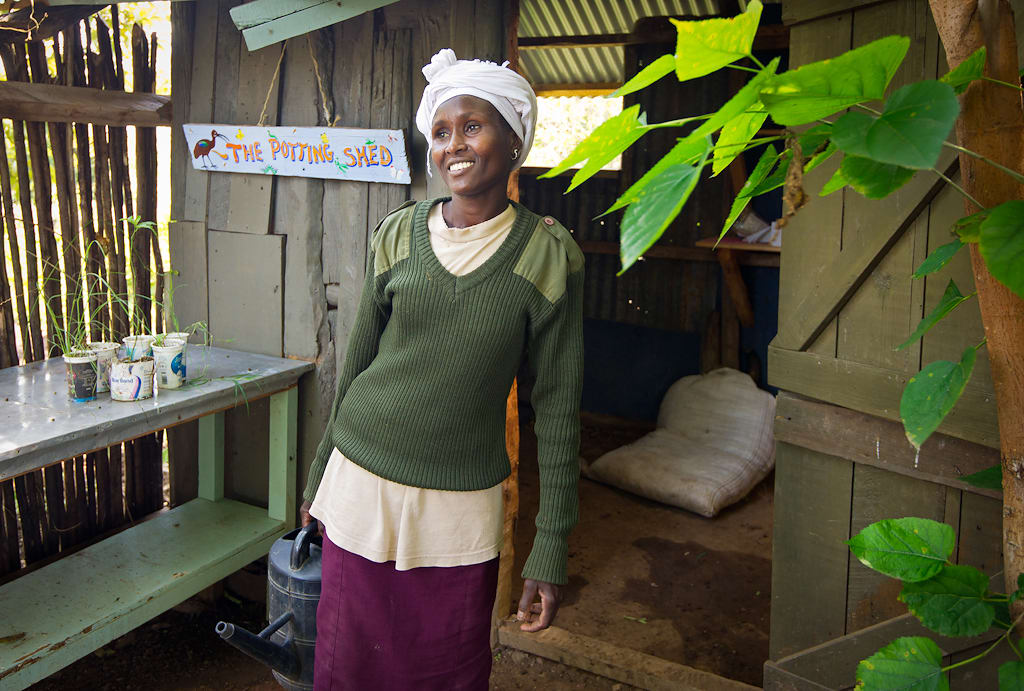 El Karama Lodge garden shed
